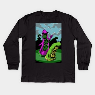 Day Of The Tentacle Kids Long Sleeve T-Shirt